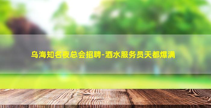 张家界酒吧招聘